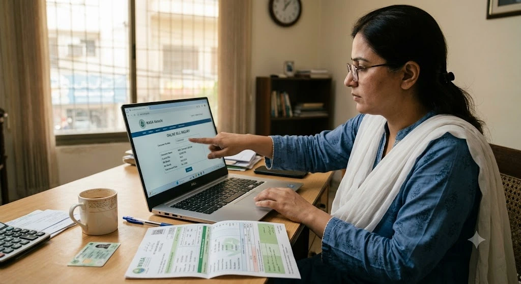 wasa bill inquiry online