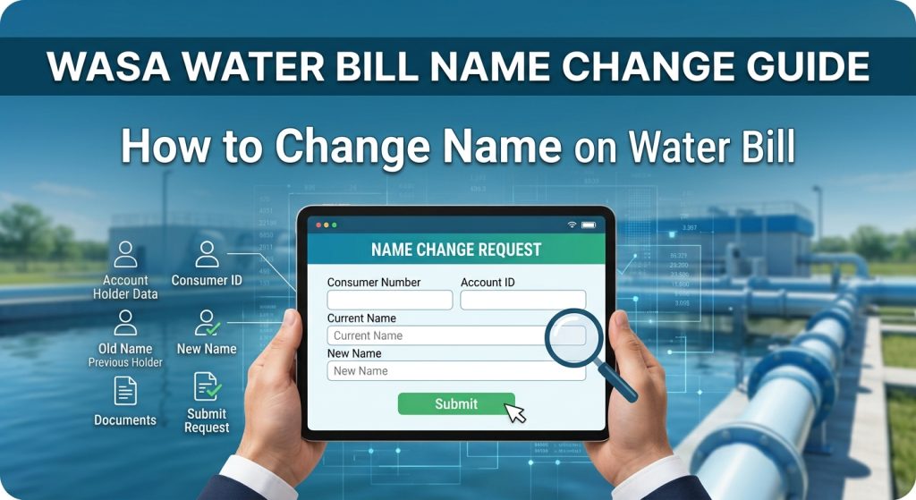 WASA Water Bill